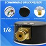 Tuyau De Testeur Pression Hydraulique Filtre Piscine Spa pour piscine et spa Mesure Manometre Piscin