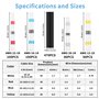 5 Tailles de Cosse Thermoretractable Soudure