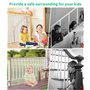 Filet de Sécurité pour Enfants, Bébés Filet de Protection pour Escalier, Balcon et Clôture, Barrière de Sécurité pour Enfants Ro