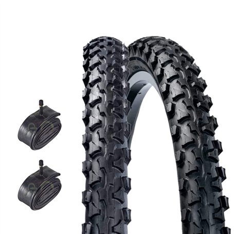 Lot de 2 pneus VTT 26 x 1