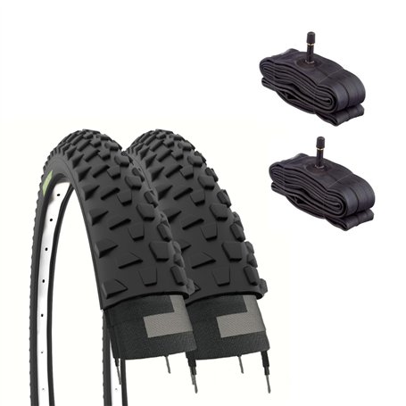 ECOVELO V.a vélo VTT 2 pneus 26 x 2