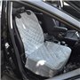 Itian Voiture Couverture de siège Pet Tapis Animaux Housse de Protection de Voiture Imperméable et Lavable avec Ceinture de Sécu