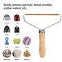 Brosse Manuel Anti Poil,Rasoir Vetements Peluche,Portable Lint Remover pour Manteau Tissé Pull Tapis Rideaux Canapé 3 Pièces