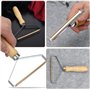 Brosse Manuel Anti Poil,Rasoir Vetements Peluche,Portable Lint Remover pour Manteau Tissé Pull Tapis Rideaux Canapé 3 Pièces
