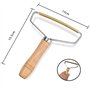 Brosse Manuel Anti Poil,Rasoir Vetements Peluche,Portable Lint Remover pour Manteau Tissé Pull Tapis Rideaux Canapé 3 Pièces