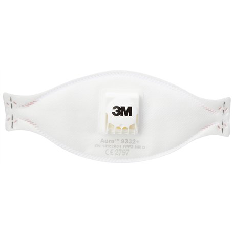 3M 9332+ AURA Isolation et respirateur de feuillu