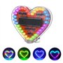 PEMENOL Projet de soudure LED RVB en forme de cœur SMT/SMD DIY Kit électronique d'apprentissage de soudure pour la formation sco
