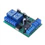 Module Comparateur de Tension, DT-122 2Bit Détecteur de Seuil de Signal de Tension DC 5V 12V 24V 2-CH Limite Supérieure/inférieu