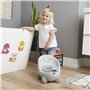 Infantino Siège de Toilette Potty Pals, Apprentissage de la Propreté pour les Tout-Petits, Cuvette Amovible, Protection Contre l