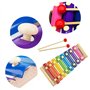 Kids Xylophone Jouet Musical Bois en Xylophone Glockenspiel Instruments Enfants Instruments de Musique Éducatifs pour Les Enfant