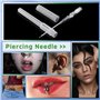 SOTICA Aiguilles Piercing 5PCS Catheter Piercing 16G Aiguille de Piercing Nez Oreille IV Aiguilles de Cathéter Piercing Outils d