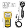 BTMETER BT-846A Pro Anémomètre HVAC Anemometre VMC Professionnel Mesure de la vitesse du vent, du débit d'air, de la température