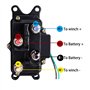 LIEBMAYA Relais de Solénoïde Treuil pour Treuil Électrique 12 v Heavy Duty Upgrade Equiv 250 a Amp pour 2000lbs-5000lbs ATV UTV