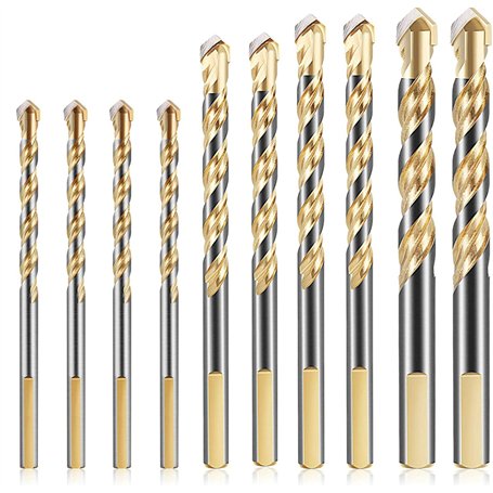 KAHEIGN 10 Pièces Forets De Maçonnerie