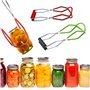 2 Pièces Lève Bocal bocaux Pinces Verre Levage bocaux Pince Pot Conserves Inoxydable bocauxs Lève Pinces pour la taille des levi