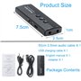 EasyULT 3-en-1 Transmetteur Bluetooth 5.0 Récepteur et Émetteur, Adaptateur Audio sans Fil 3.5mm pour Voiture/TV/PC/Système Audi