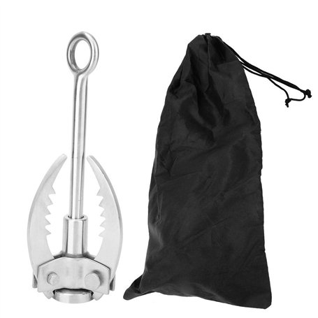 Grappin Griffes Grimpantes Crochet d'escalade ExtéRieur avec 3 Griffes Pliantes