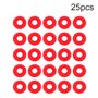 Jeffergarden 25 Pcs Joints en Silicone Joint Bouteille Limonade Rouge Silicone Joints Grolsch pour Swing Flip Top Bouteille Accu