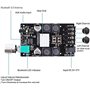 ZHITING Bluetooth Amplifier Board Module 2x50W Digital Stereo Audio Amp Board Dual Channel DC 5V-27V avec Filtre HiFi