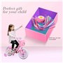 ASPIRER Décorations de Vélo Enfants Accessoires Vélo, Panier Avant de Style Licorne + Jolie Cloche de vélo + 2 banderoles de vél