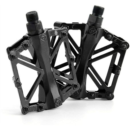 PIQIUQIU Pédale de vélo Pédales de vélo en Aluminium Cyclisme/Montagne de Route VTT/BMX Pédale de vélo avec pédales à Super roul