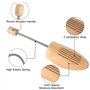 Embauchoirs en Bois 1 Paire Elargisseur Chaussure avec Ressort Hélicoïdal Ecarteur Chaussure Embochoire Chaussure Forme Chaussur