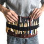Wartoon 38Pack Outils de sculpture avec pochette réutilisable pour poterie en argile polymère Artisanat en céramique