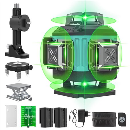 Bogseth Niveau Laser Vert 4D 16 Lignes