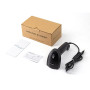 JIAN BOLAND U1 Lecteur de codes-barres CCD filaire USB 1D Prend en charge les scanners de codes-barres pour magasin, supermarché