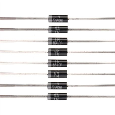 BOJACK 1N5349B 5W 12V Diodes Zener de puissance 1N5349 5 watts 12 volts Diodes axiales T-18 (paquet de 30 pièces)