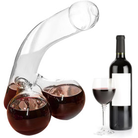 Décanteur à whisky amusant pour homme - Distributeur unique et humoristique de whisky et de vin - Accessoires créatifs pour bar