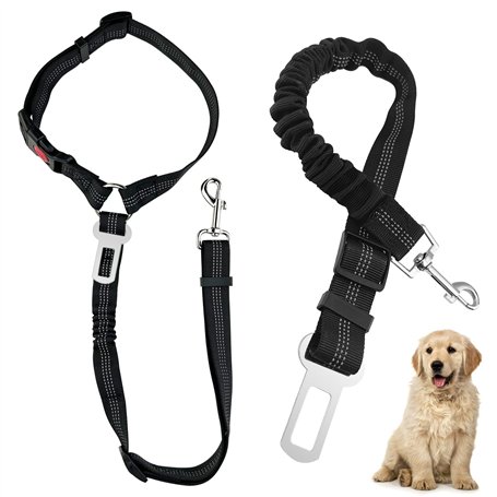 Diompirux 2 pièces Ceinture Chien Voiture