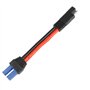 Futheda Connecteur Femelle EC5 vers Adaptateur d'alimentation SAE Automobile - Câble d'extension Compatible avec Les Batteries d