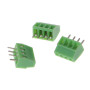 JOYKK 10 Pieces Vis 4Pin Vis Borniers Montage Connecteur Pas 2.54mm - Vert