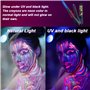 Strehknewen 12 Couleurs Neon UV Maquillage Enfants Set Maquillage Stylo Lavable Maquillage Pen & Couleurs Corps Couleur Corps po