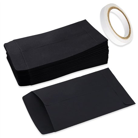 LAMXD 100 Pcs Sachet Papier Kraft Pochette Cadeau