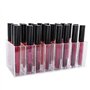 DRERIO 24 Compartiments Rangement Rouge a Levre Rangement Cosmetique en Acrylique Transparent Organiseur Maquillage Cosmétique B