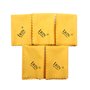 Alnicov 5 pièces chiffon de nettoyage de polissage en microfibre universel pour Instrument de musique guitare violon Piano clari