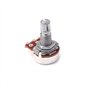 Alnicov Potentiomètres de guitare mini Pot A500K Contrôle audio du volume de ton avec arbre divisé long pour basse électrique