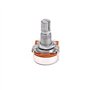 Alnicov Potentiomètres pour guitare mini Pot B500K Contrôle audio volume ton arbre divisé long pour basse électrique