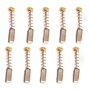 T&F Lot de 10 balais de charbon pour perceuse 3 x 4 x 11 mm