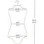 Arekuaei Lot de 10 cintres en métal doré pour Maillot de Bain