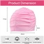 Bonnet de Natation Femme Cheveux Long