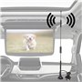 Tonysa Antenne 18dBi de SMA, antenne extérieure à Gain élevé 4G / 3G / 2G GSM LTE avec antenne magnétique de du Support 36cm en