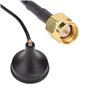 Tonysa Antenne 18dBi de SMA, antenne extérieure à Gain élevé 4G / 3G / 2G GSM LTE avec antenne magnétique de du Support 36cm en