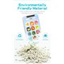 Téléphone Mobile Simulé Plastique Enfants à Ecran Tactile Téléphone Educatif Téléphone Portable Musique Anglais Jouet D'apprenti