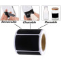 Lot de 300 étiquettes pour tableau noir imperméables réutilisables avec 1 stylo à craie blanc, étiquette amovible pour décorer v