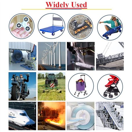 WOOSTAR 8mm Moto Rouleau de Chaîne Tendeur de Curseur Guide de Roue Remplacement pour Chinois 4 Roues VTT Quad Baja Doodlebug Di