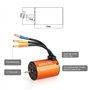 GoolRC Combo Set 3650 4300KV Motor 60 Brushless ESC 20kg Servo w/ 25T Servo Arm for 1/10 RC Car Truck Off-Road