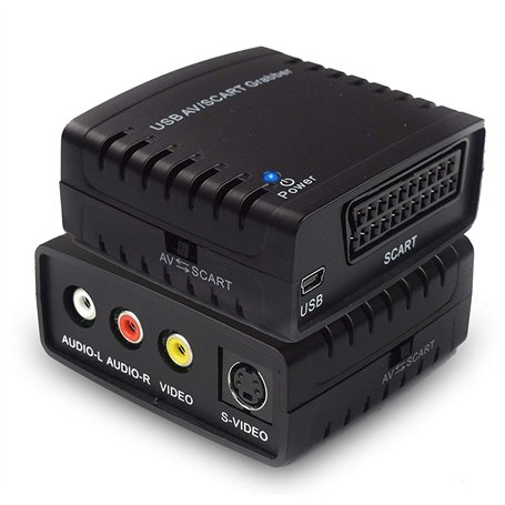 Rybozen Carte de Capture Vidéo Grabber Transfère Le Format TV Hi8 VHS vers DVD